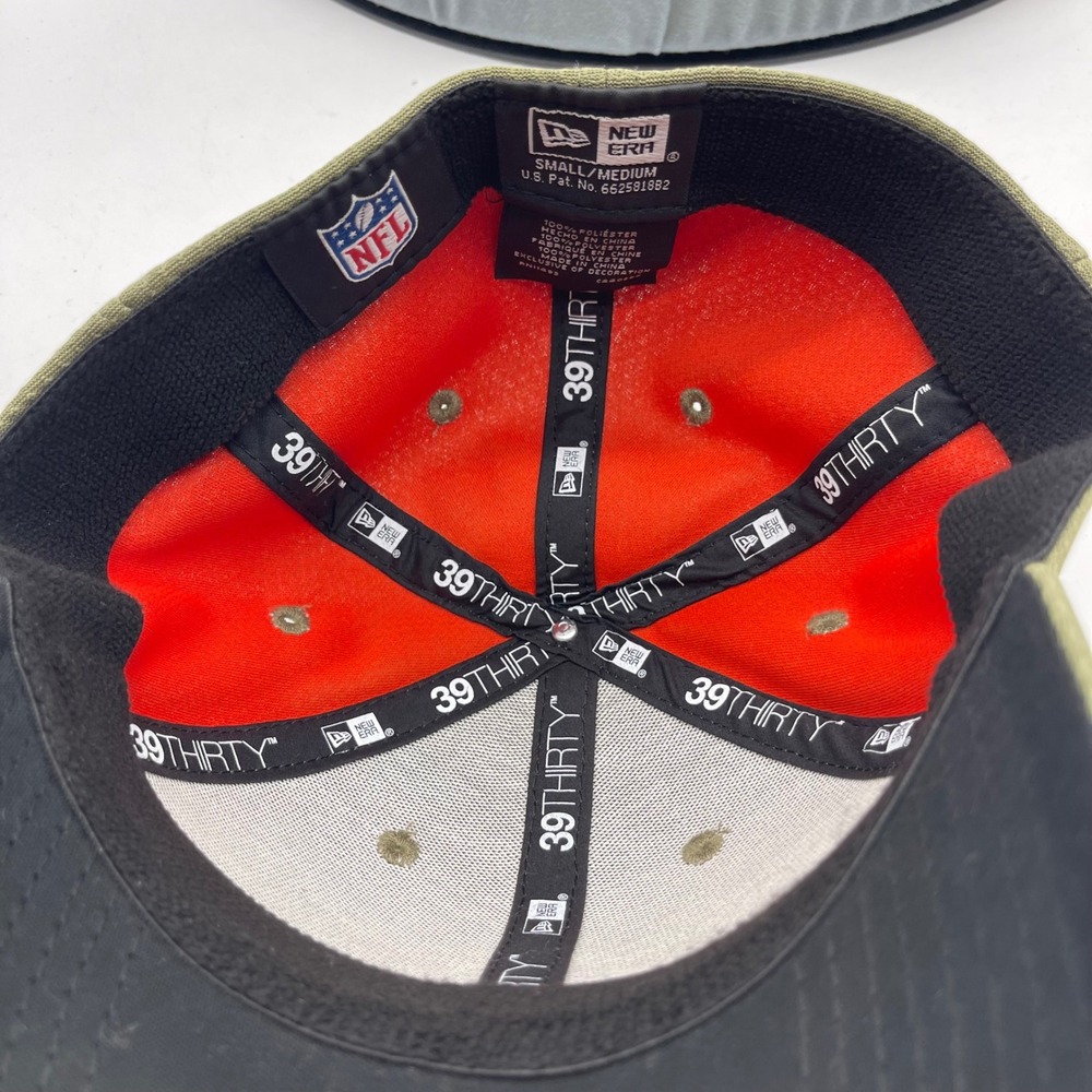 New Era 39THIRTY Dallas Cowboys Mens S/M Olive Salute to Service Cap Stretch Hat - Picture 8 of 9